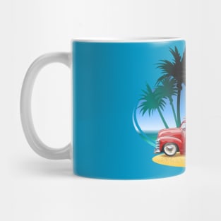 Cartoon retro Camper Mug